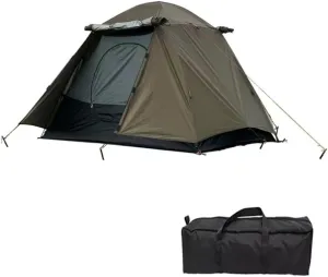 1-2 Person Camping Tent 210T Polyester Tent 1 Perso Privacy Tent for Mountaining Camping Hiking 4 Season Tent