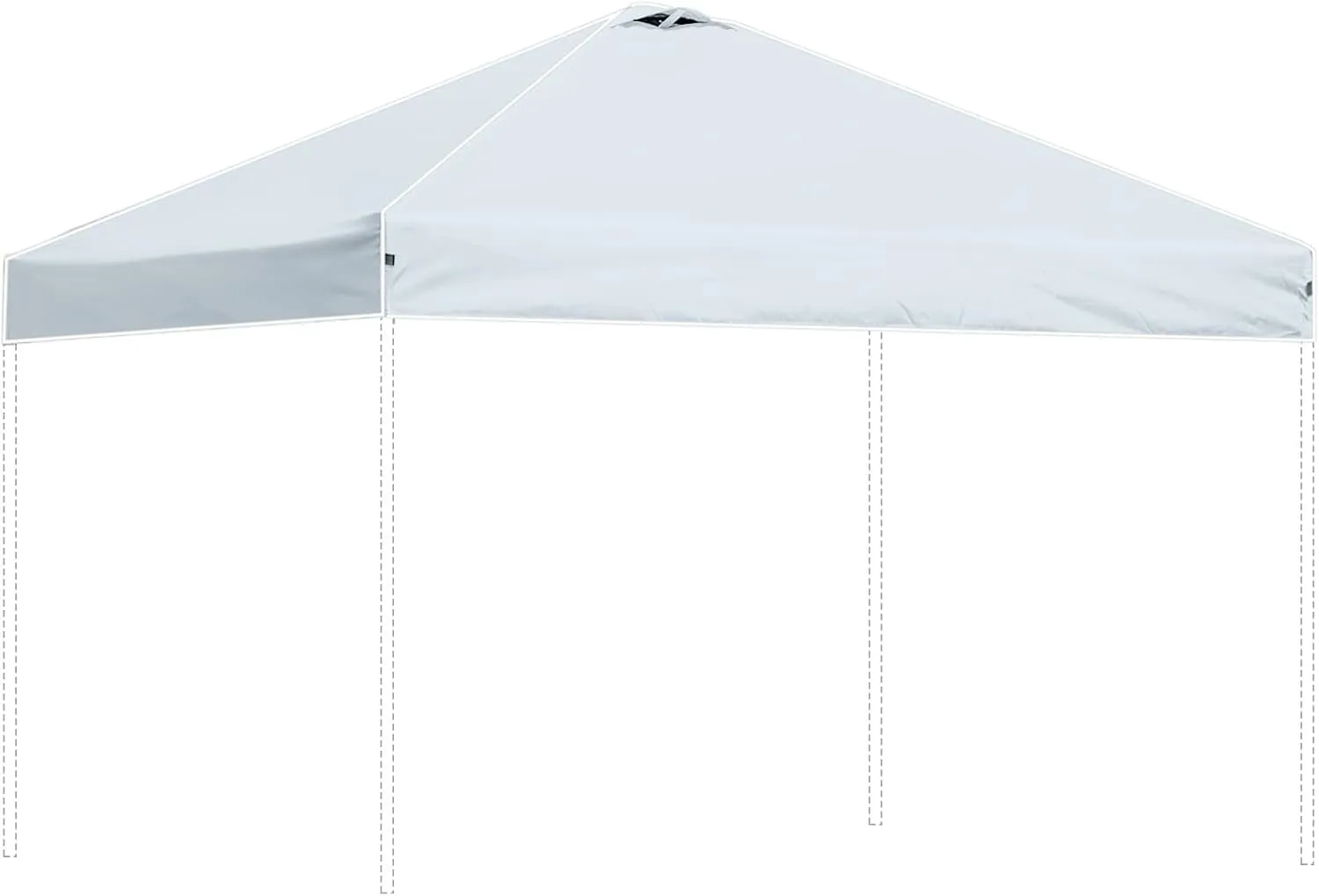 10x10 Pop up Canopy Tent Replacement Top only, 10 x 10 Canopy Replacement Roof Cover Silver White
