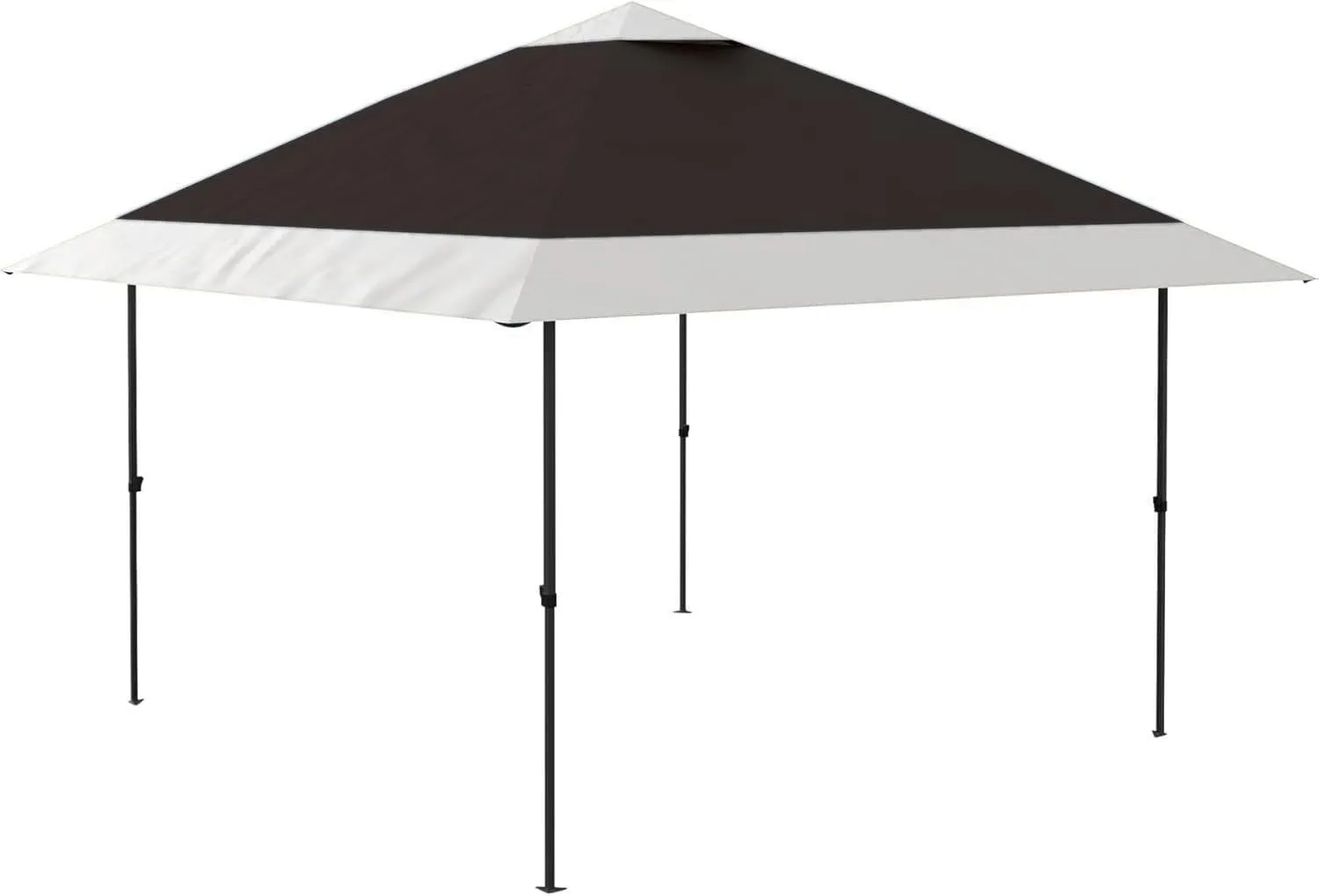 12x12FT Outdoor Pop Up Canopy Instant Tent, Foldable Tent Sun Shelter Gazebo, Adjustable Heights, Quick Setup, Wheeled Carry Bag, for Patio Furniture and Backyard