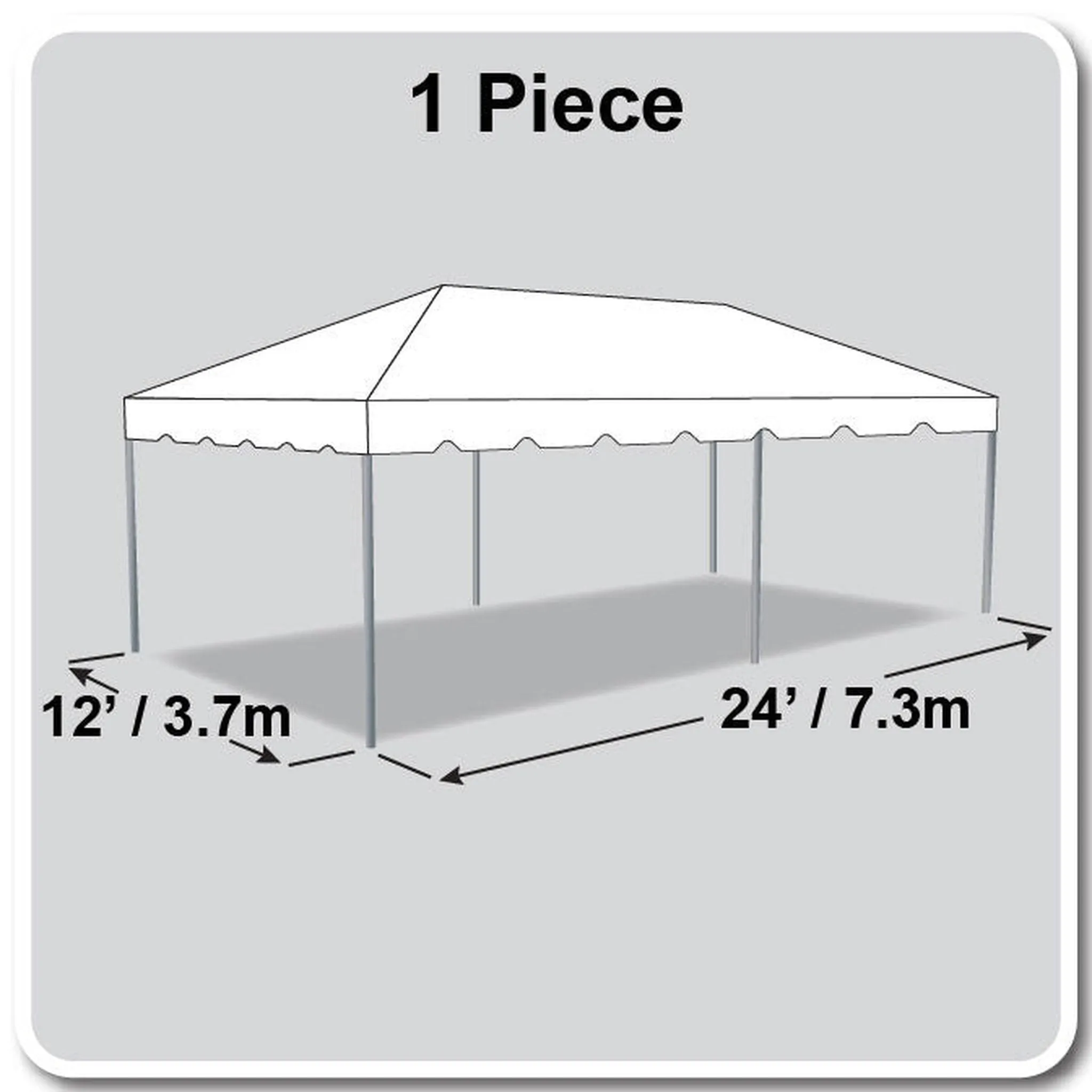 12x24 Classic Series Frame Tent