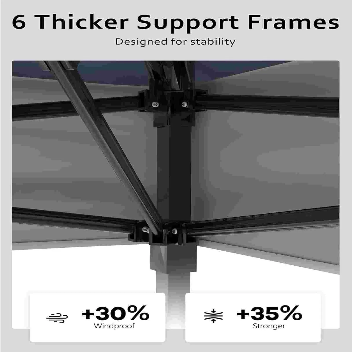 13x13FT Outdoor Pop Up Canopy Instant Tent, Foldable Tent Sun Shelter Gazebo, Adjustable Heights, Quick Setup, Wheeled Carry Bag, for Patio Furniture and Backyard