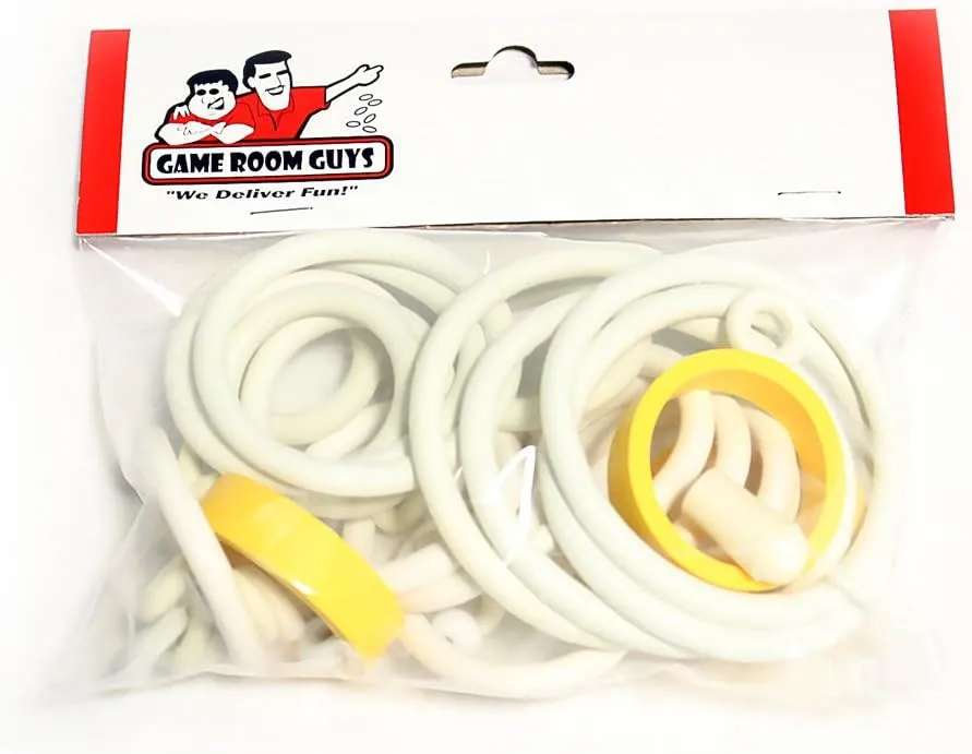 1981 Stern Viper Pinball White Rubber Ring Kit