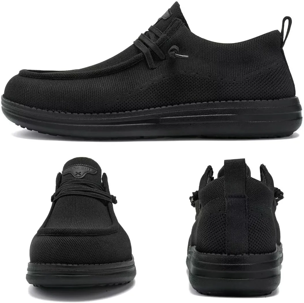 1TAZERO Wide-Shoes for Men - Toe-Box Walking Shoes with Arch Support