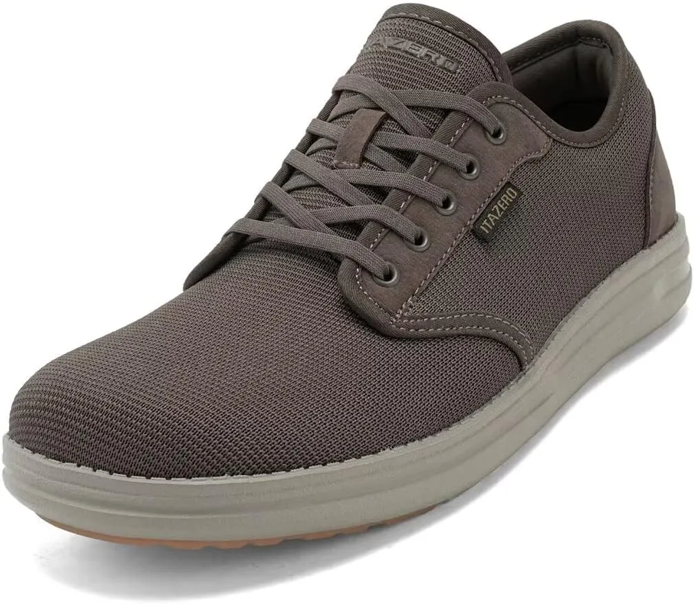 1TAZERO Wide-Shoes for Men - Toe-Box Walking Shoes with Arch Support