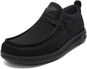 1TAZERO Wide-Shoes for Men - Toe-Box Walking Shoes with Arch Support