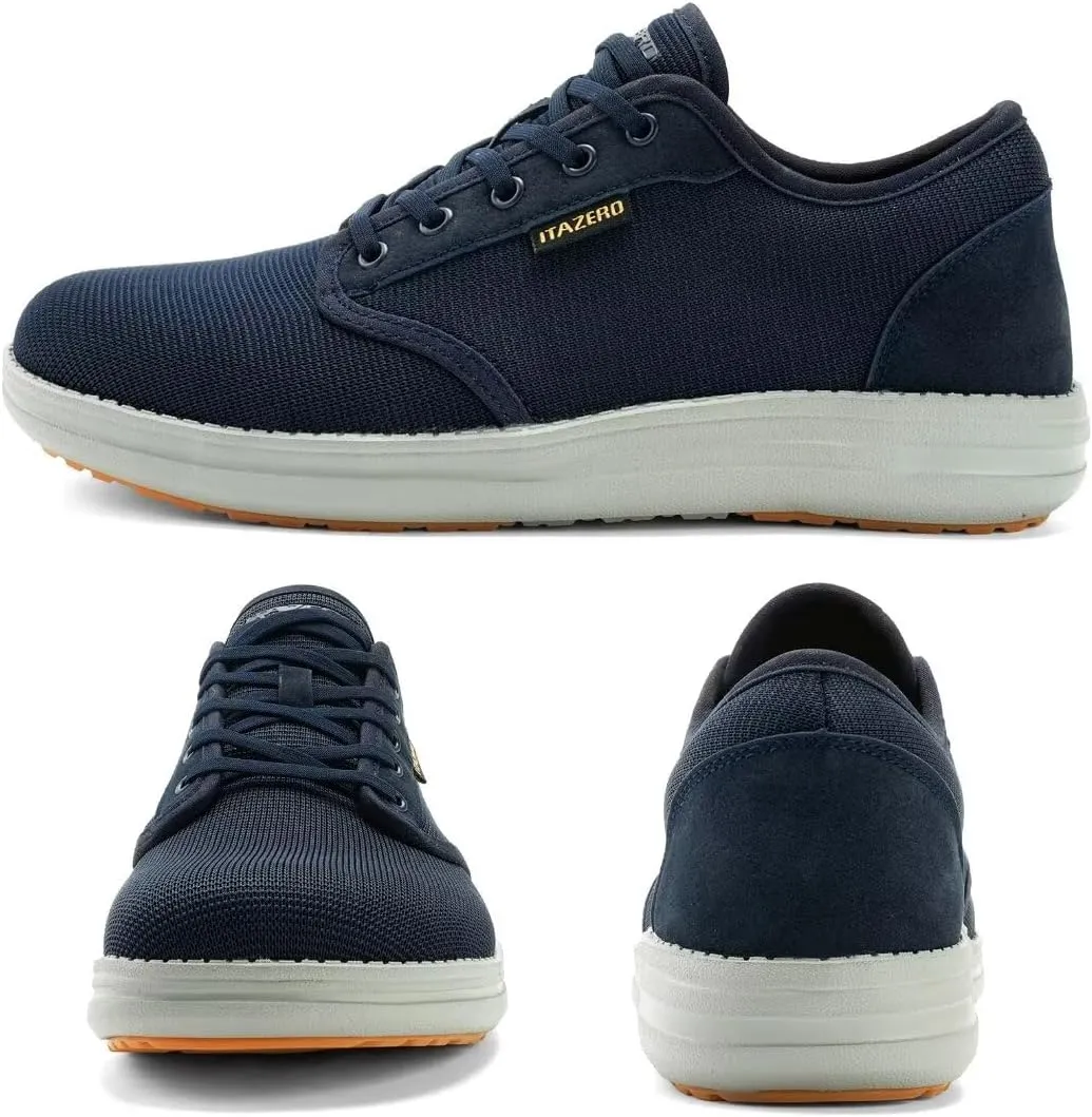 1TAZERO Wide-Shoes for Men - Toe-Box Walking Shoes with Arch Support
