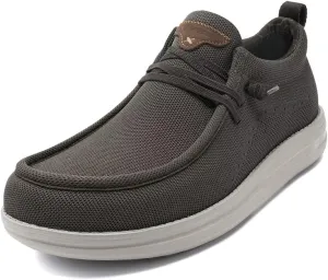 1TAZERO Wide-Shoes for Men - Toe-Box Walking Shoes with Arch Support