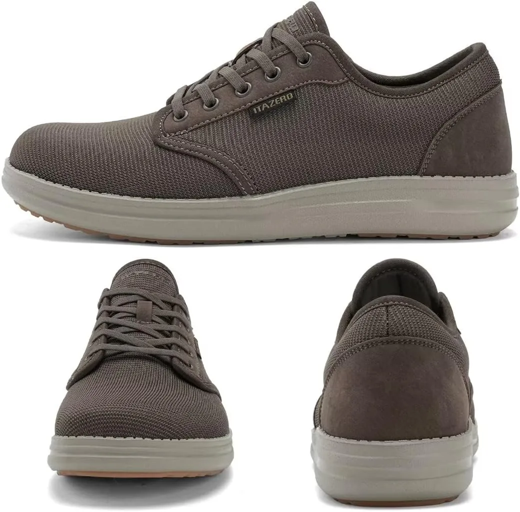 1TAZERO Wide-Shoes for Men - Toe-Box Walking Shoes with Arch Support