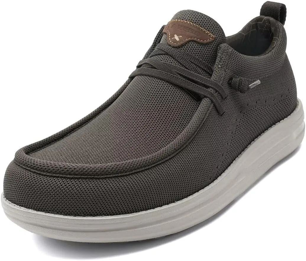 1TAZERO Wide-Shoes for Men - Toe-Box Walking Shoes with Arch Support