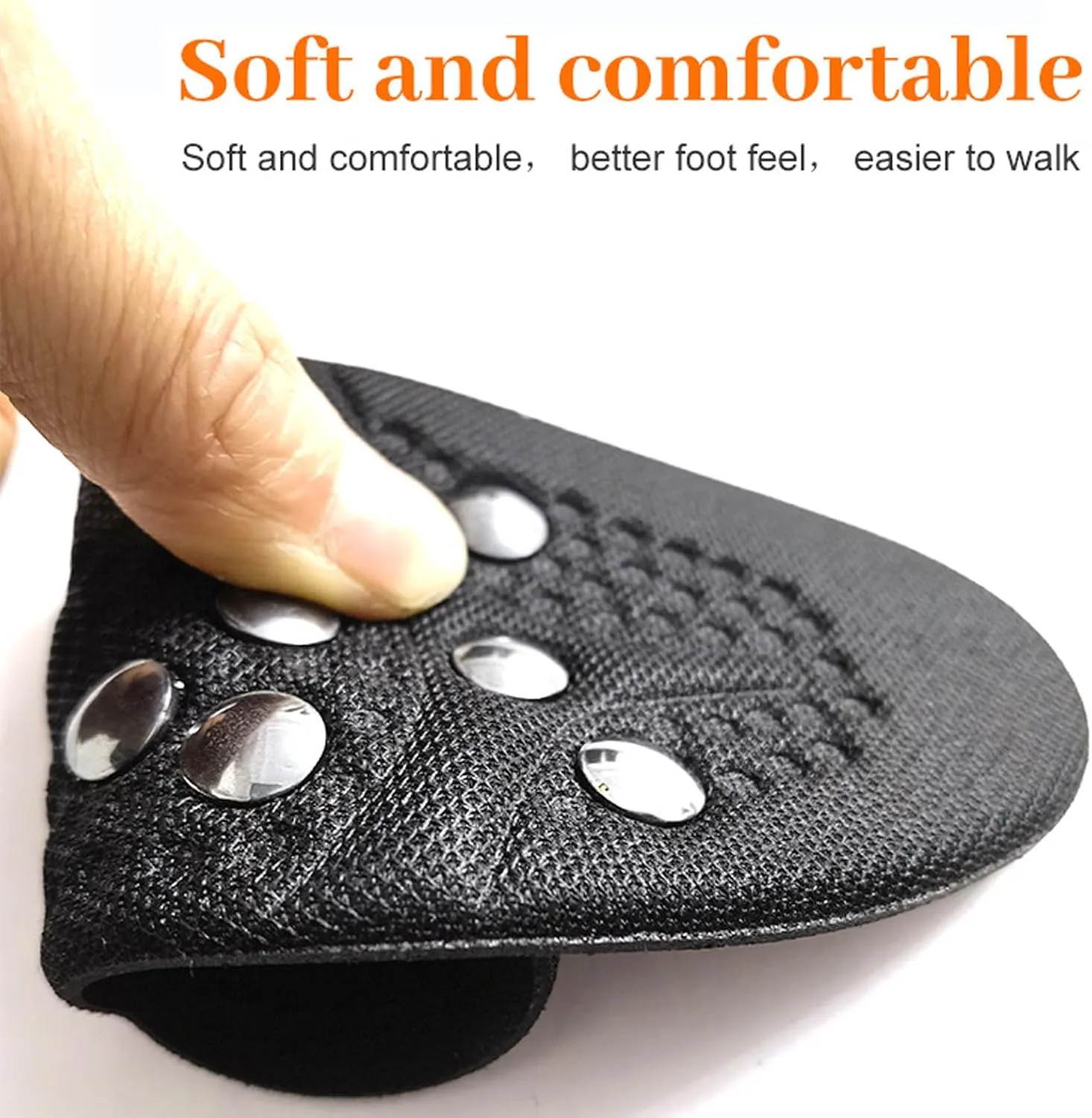 2 Pairs Magnetic Insoles Breathable Massage Insoles Acupressure Insoles, Pressure Point Reflexology Insole Orthopedic Insoles, Anti Fatigue Massage Therapy, Relieve Pain,S,2 Pairs
