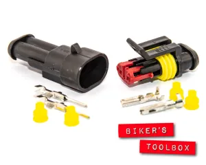 2 Way Superseal Weatherproof Connector
