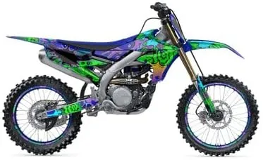 2020-2024 WR 250 F Zany Blue Senge Graphics Complete Kit Compatible with Yamaha