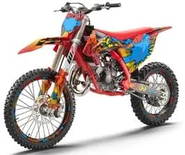 2021-2023 MC 65 Zany Red Senge Graphics Complete Kit Compatible with GASGAS