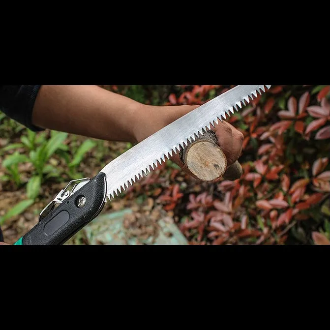 250mm Pruning Saw Folding Hand Saws Tree Branches Camping Curved Blade Garden
