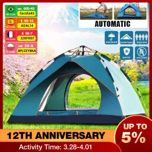 3 4 Person Automatic Pop Up Tent