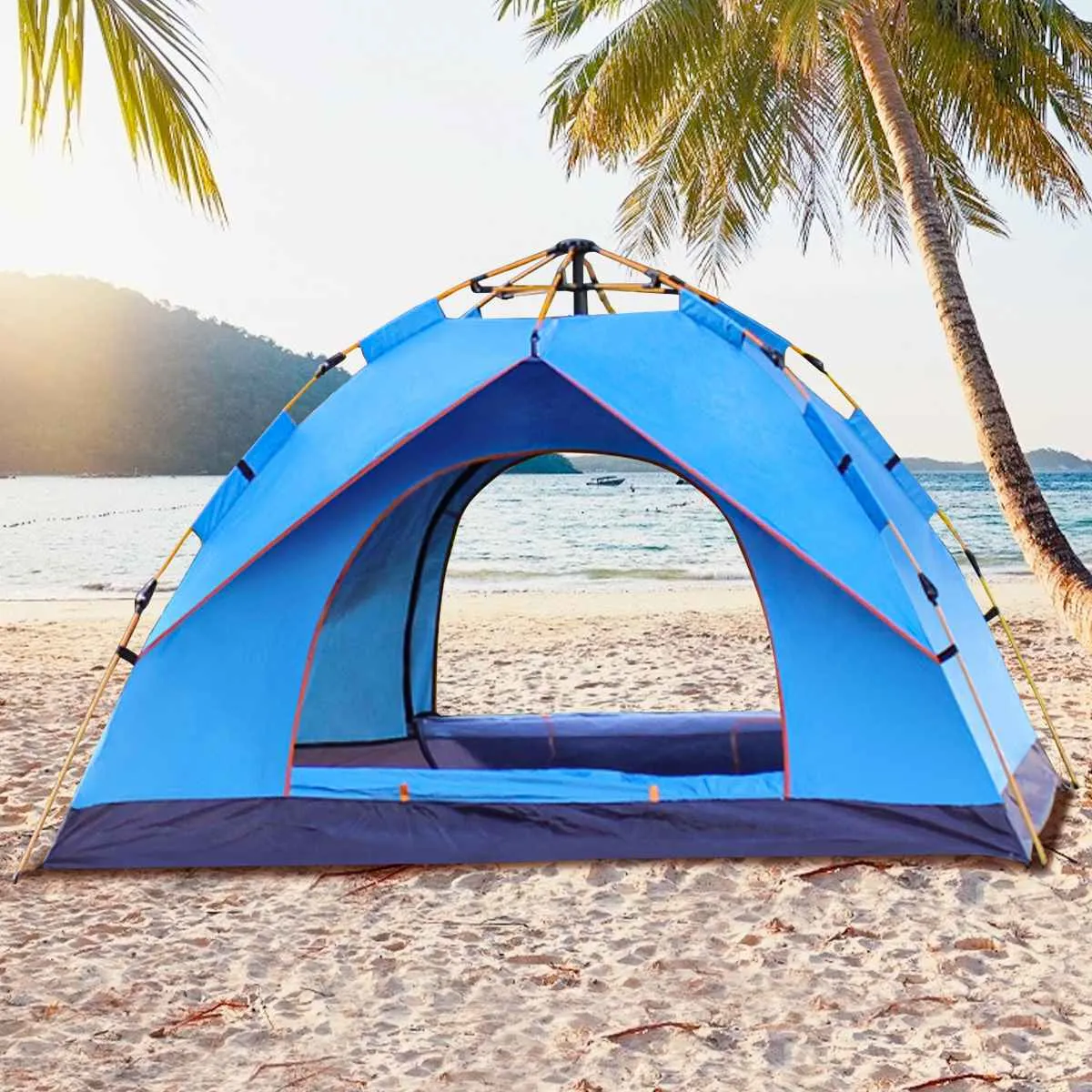 3 4 Person Automatic Pop Up Tent