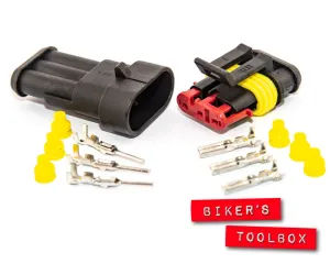 3 Way Superseal Weatherproof Connector
