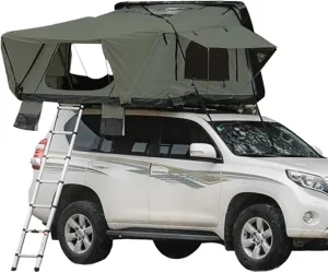 4 Person Roof Top Tent Car Rooftop Tent ABS Hard Shell Top Roof Tent for 4X4 Camping(Style 02)