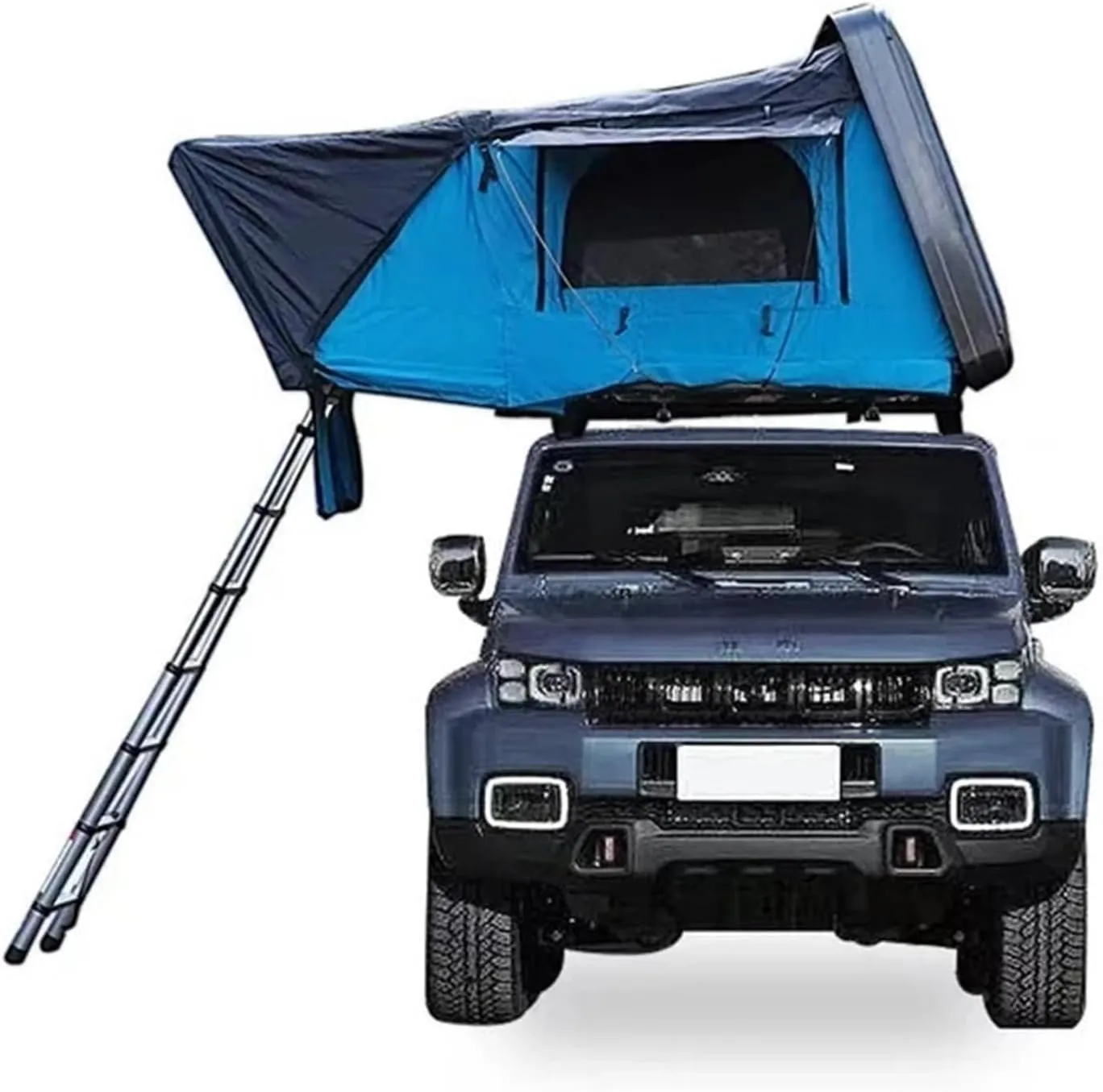 4 Person Roof Top Tent Car Rooftop Tent ABS Hard Shell Top Roof Tent for 4X4 Camping(Style 02)