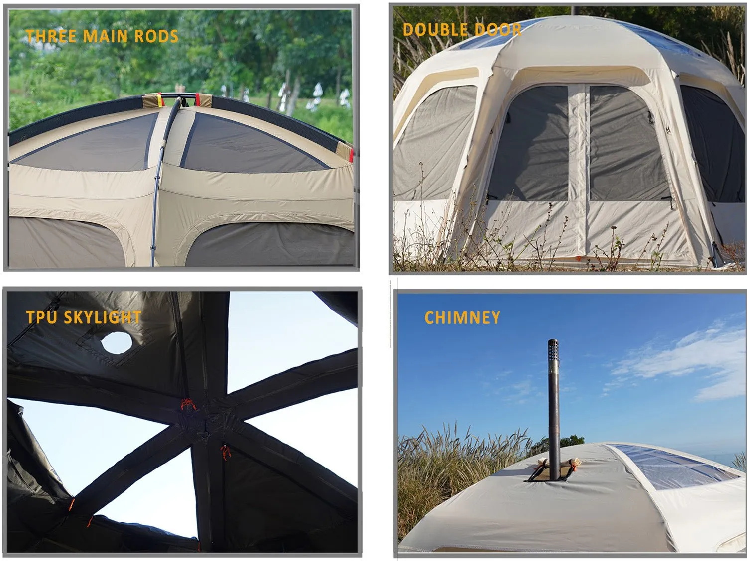 4.6M CAMPINGBASE -Dome Tent 2.0