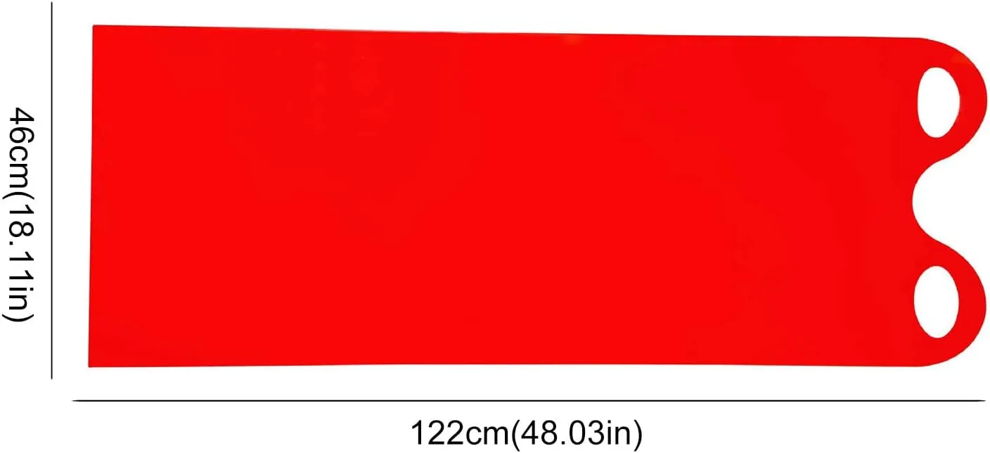 48 Inch Snow Sleds,2025 New Upgrade Thickened Plastic Lightweight Snow Sleds with Handles,Durable Roll Up Flexible Snowboards Winter Downhill Sprinter Sledding for Beach Sand Grass Snow Outdoor