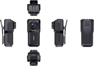 4K Bike Jogging Hiking Camera with 64GB Card, Rechargeable Battery, Sports Camera, WiFi Action Camera, 100 FT Waterproof, EIS with Mounting Accessories Kit,JS-09B