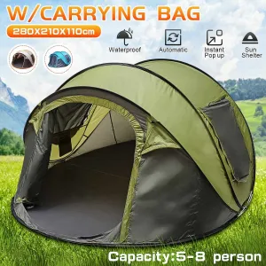 5-8 People Large Tent Ultra light Family Outdoor Camping
