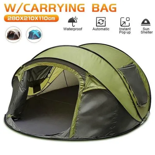 5-8 People Large Tent Ultra light Family Outdoor Camping