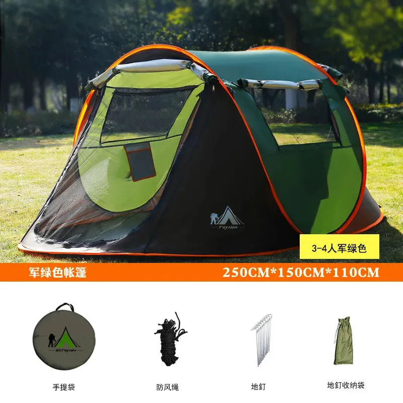 5-8 Person Automatic Speed-Opening Beach Camping Tent