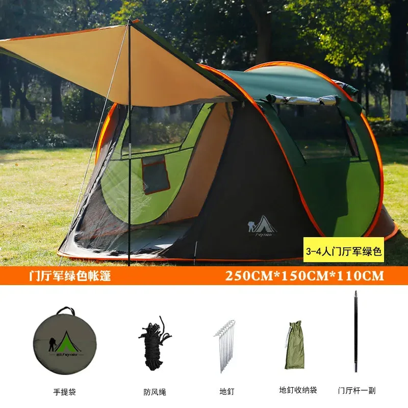 5-8 Person Automatic Speed-Opening Beach Camping Tent