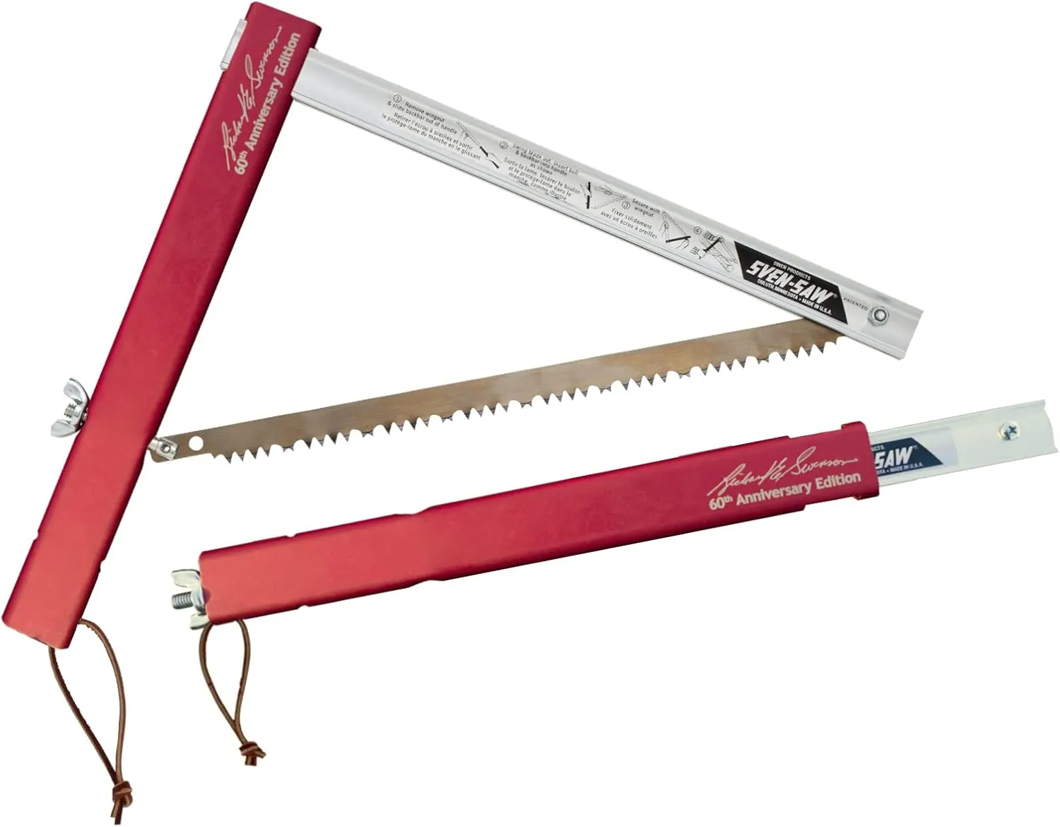 60th Anniversary Engraved 15" Folding Saw