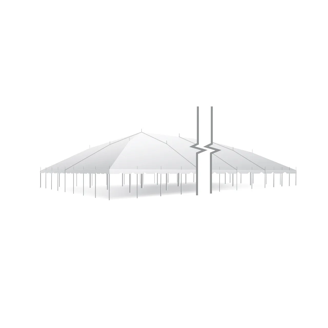 60x180 Classic Series Pole Tent