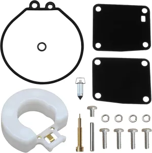6G1W009300 Carburetor Repair Kit for Yamaha 3 6 8 HP for Mercury 8 9 HP for Tohatsu 4 5 8 9.8 HP Outboard Models 6G1-14301-01 11502M