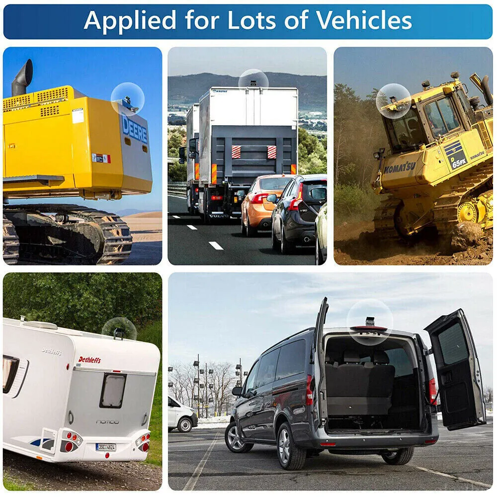 7'' Waterproof Monitor Reversing  Kit For Truck Caravan-NT_Rural