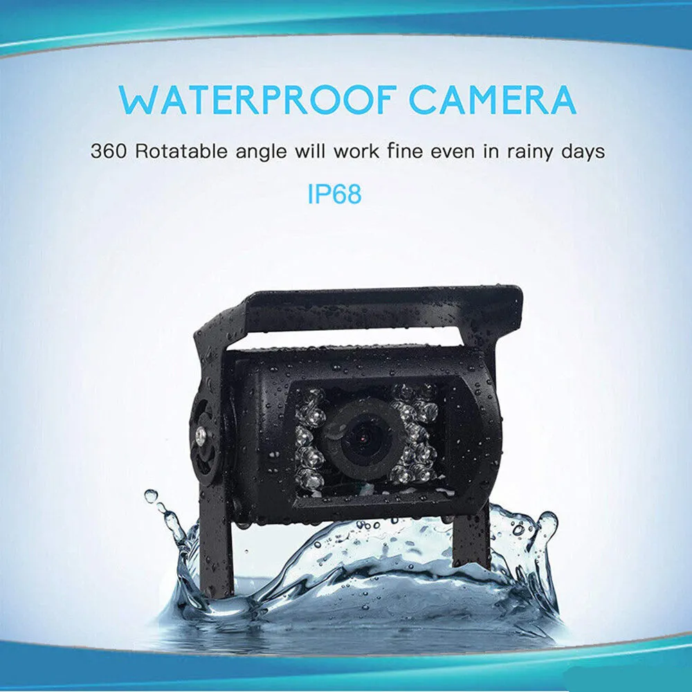 7'' Waterproof Monitor Reversing  Kit For Truck Caravan-NT_Rural
