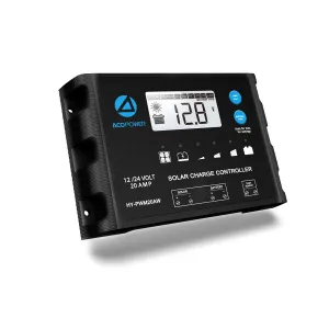 ACOPOWER 20A ProteusX Waterproof Charge Controller, With 8 Battery Types