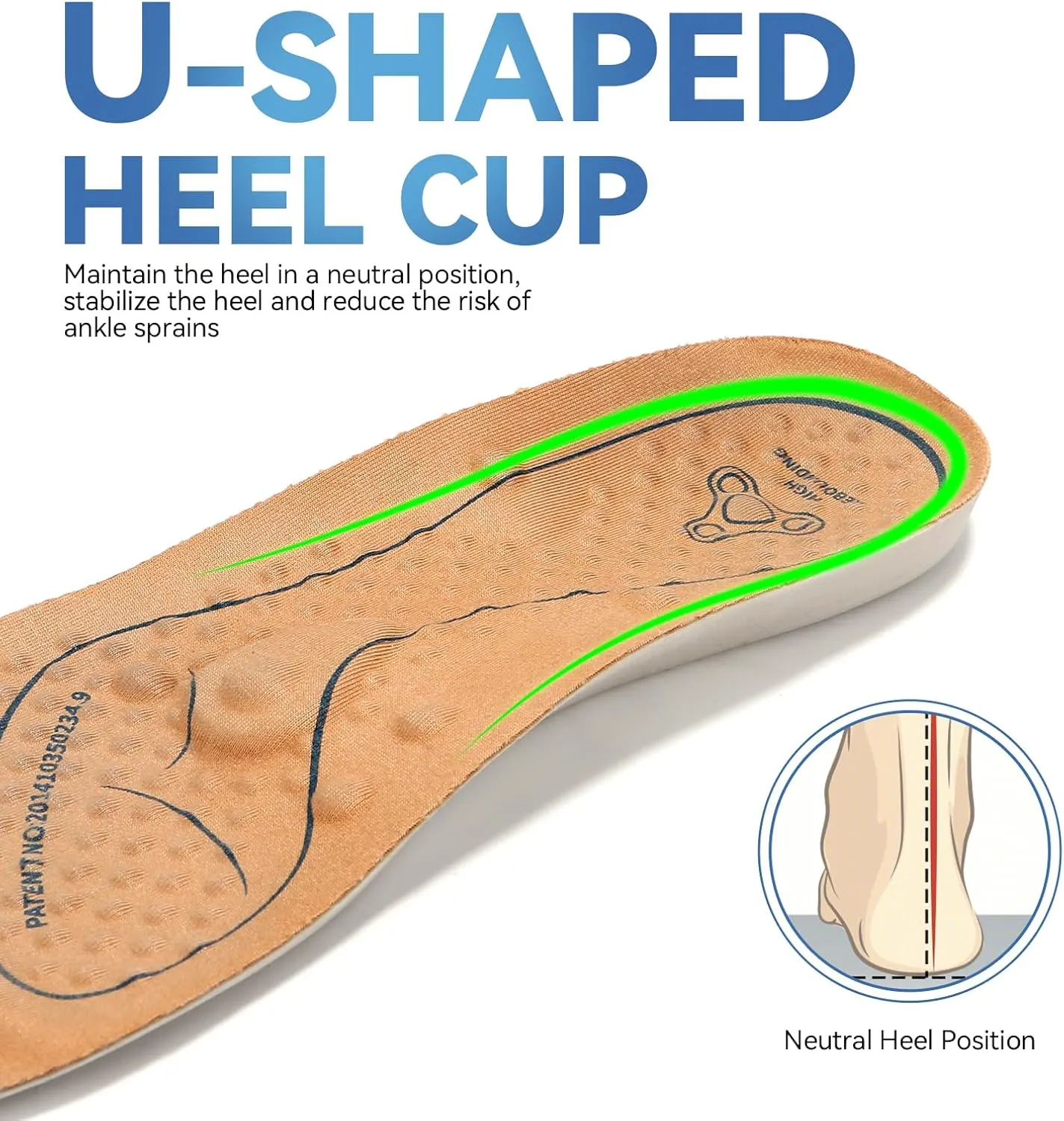 Acupressure Insoles for Women Men - Magnetic Massage Insoles,Soft Shoe Inserts with Arch Support,300  Pressure Points for All-Day Standing & Foot Fatigue Relief（High Elasticity,US 9）