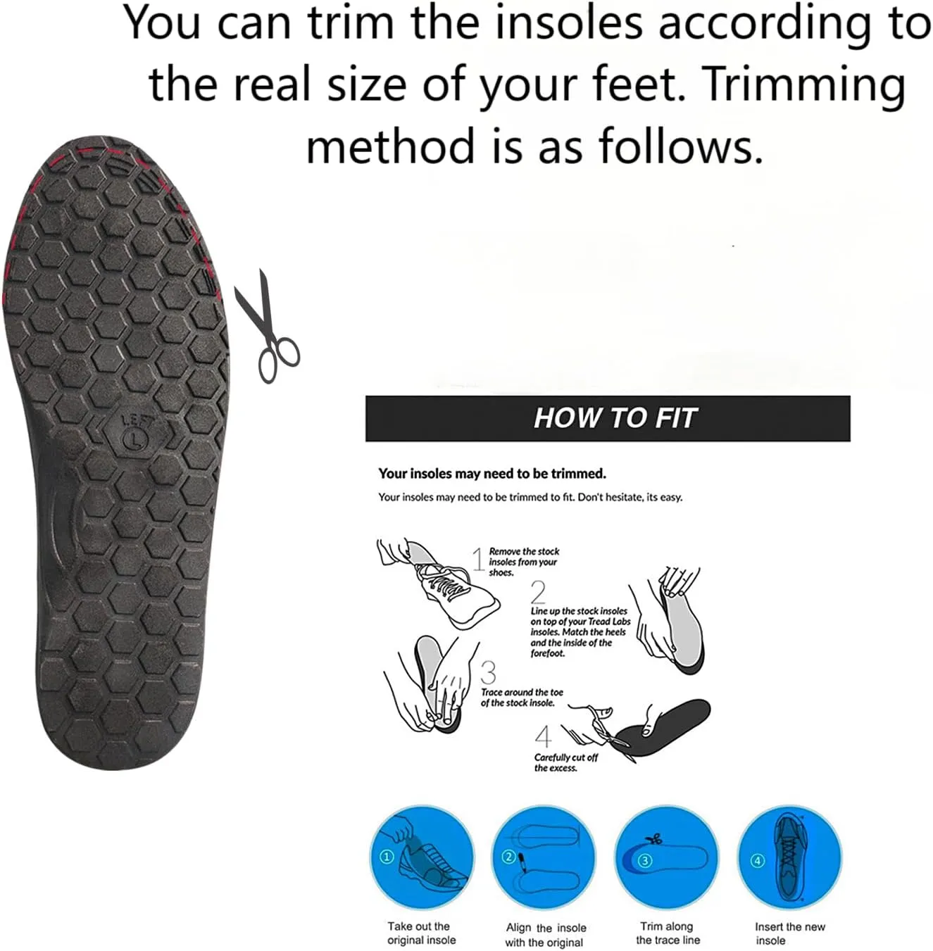 Acupressure Magnetic Insoles for Women and Men Therapy Acupressure Orthopedic Insoles for Comfort and Support Pain Relief Foot Massage Plantar Foot Health Care (M (27.5 * 9.1cm))
