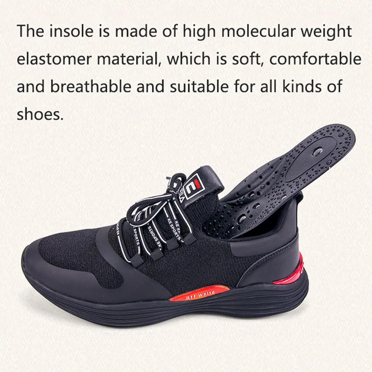 Acupressure Magnetic Insoles Massage Insoles Pressure Point Reflexology Insolet Acupuncture Insoles Cushion Body Detox Slimming Magnetic Arch Support Shoes Soles,L, Blue