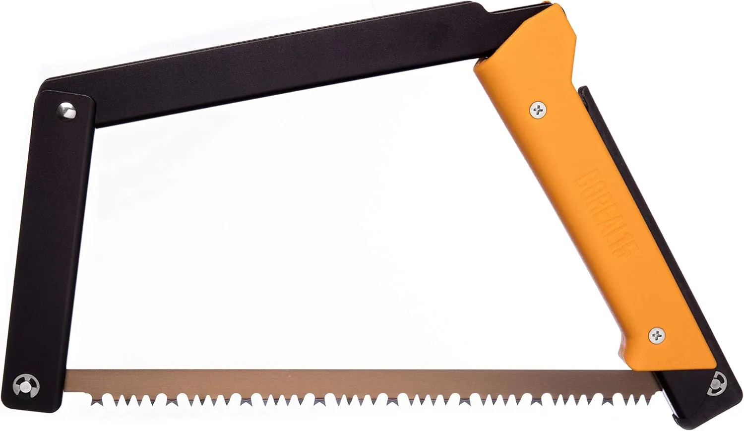 AGAWA - BOREAL15 -> 15 Inch Folding Bow Saw (Black Frame - Yellow Handle - All Purpose Blade)