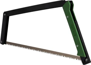 AGAWA - BOREAL24 -> 24 Inch Folding Bow Saw (Black Frame - Green Handle - All Purpose Blade)