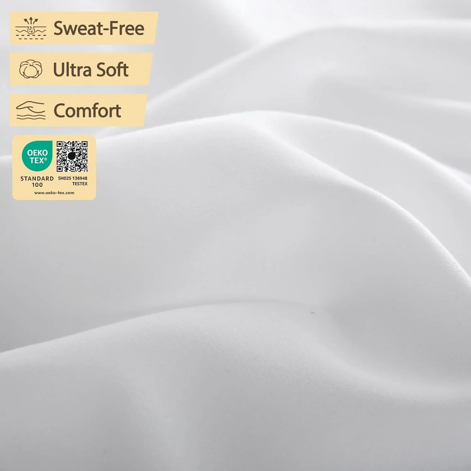 Air Mattress Sheet Set Queen Size,6 Piece Deep Pocket Bed Sheet Set for 16-24 Inch Air Bed,Easy Inflate Access,Perfect for Guest Room, RV, Camping,White