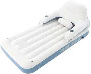 Air Mattress Thickened and Double-Sided Flocking Travel Mattress Camping Air Bed Dedicated Mobile Cushion Extended Outdoor for