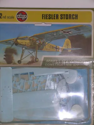 Airfix "German WW II Fiesler Storch" Plastic Model Kit