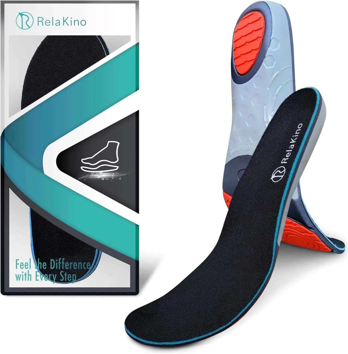 All-Day Comfort Unisex Shoe Insoles from Japan, Shock Absorption Insoles for Men, Arch Support Shoe Inserts for Women, Shoe Insoles Women, Shoe Inserts Men, XL