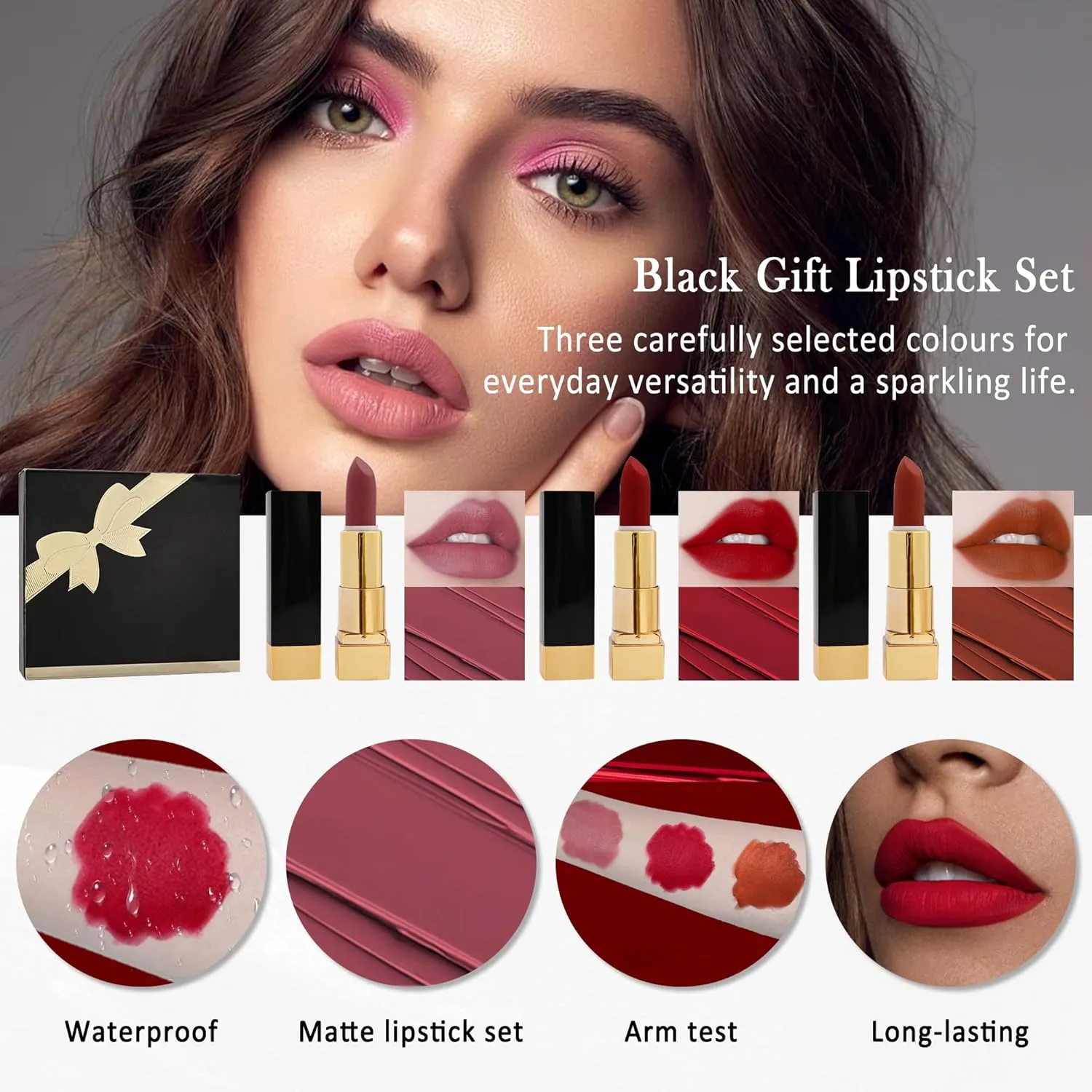 All in One Makeup Kit for Women Full Kit,Travel Makeup Kit for Teens,Make Up Gift Set with Everything,Foundation Eyeshadow Lipstick Eyebrow Blush Powder,Mother's Day Make Up Gift Set for Women-C