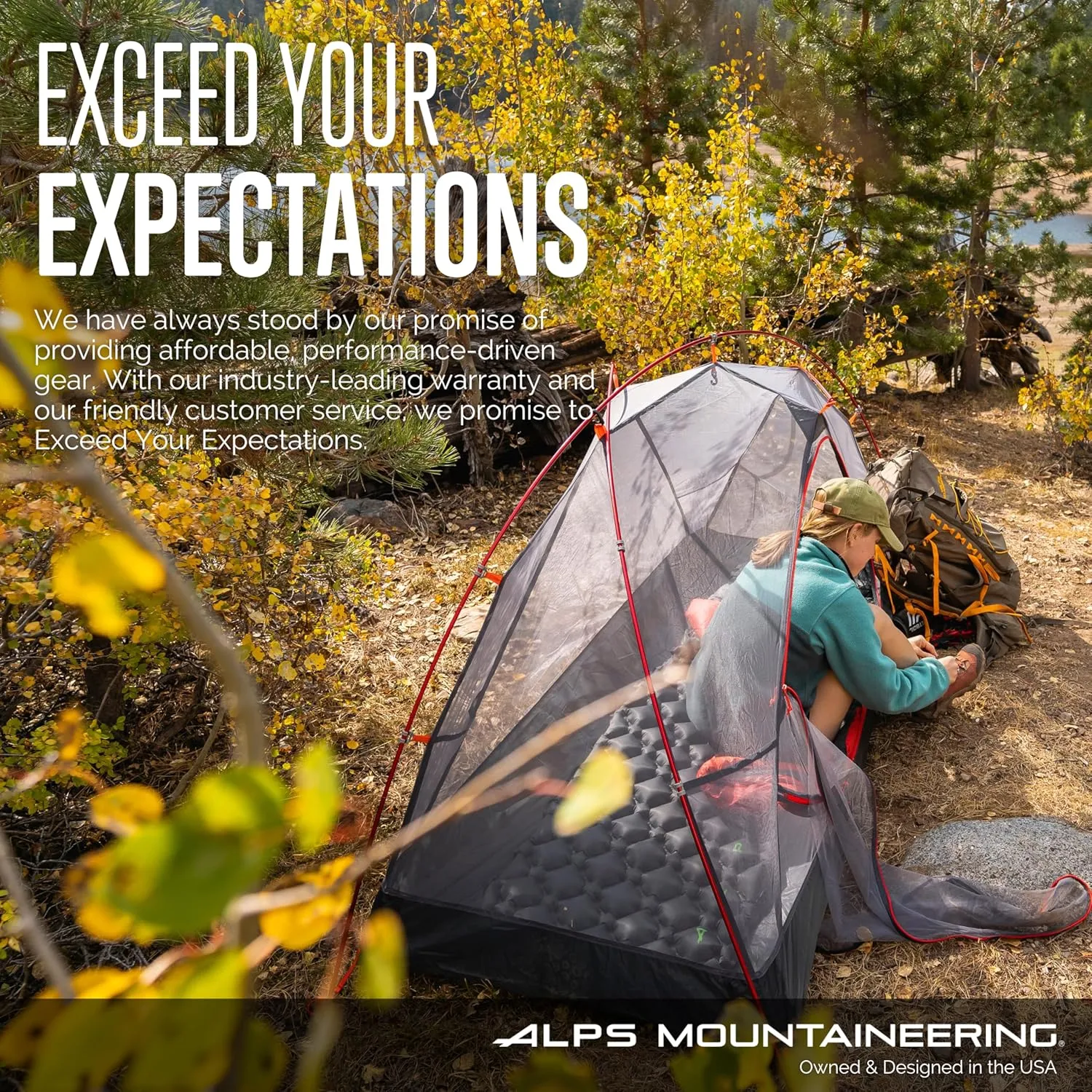 ALPS Mountaineering Replacement Tent Bag with Compression Straps and Carry Handle