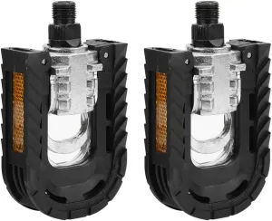 Aluminum Alloy Pedals with Saw Shaped Edge, Skid Foot, and Bilateral Foldable for Installation and Portability Ideal for Cycling
