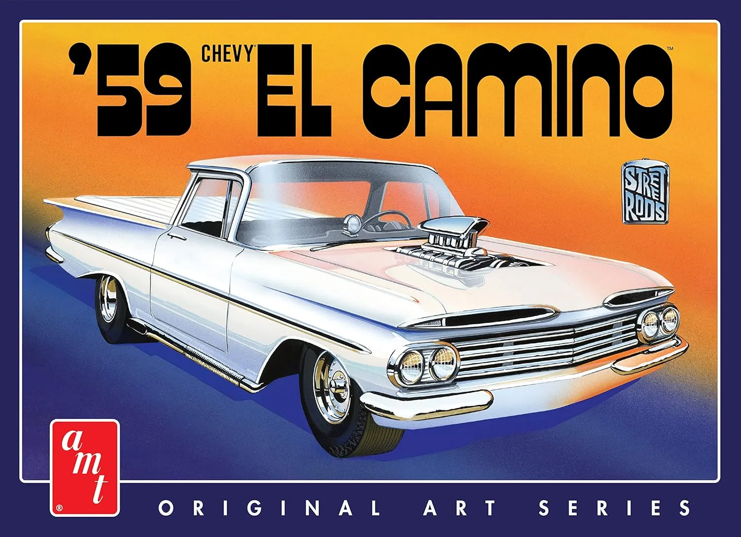 AMT 1058/12 1/25 1959 Chevy El Camino Original Art Series