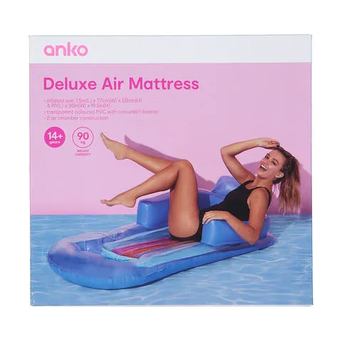 Anko Deluxe Inflatable Lounger / Ages 14  Years